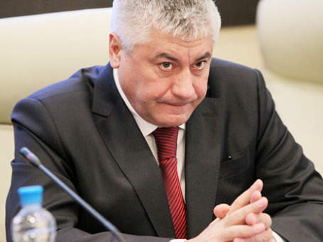 Министр внутренних дел РФ Владимир Колокольцев успокоил, что попадание в «список Магнитского» карьерному росту не помешает. . Фото: РИА Новости