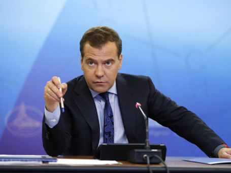 Председатель правительства России Дмитрий Медведев . Фото: РИА Новости