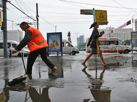 Москва после дождя. Фото: РИА Новости