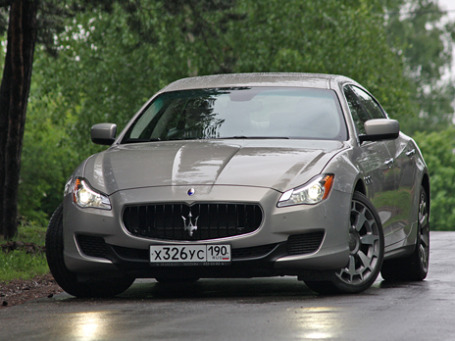 Maserati Quattroporte. Фото: Алексей Аксенов/BFM.ru