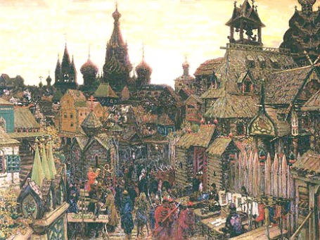 А. М. Васнецов «Улица в Китай-городе в 17 в.». Фото: wikipedia.org