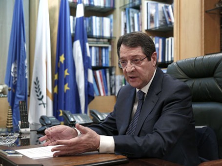 Президент Кипра Никос Анастасиадис. Фото: Reuters