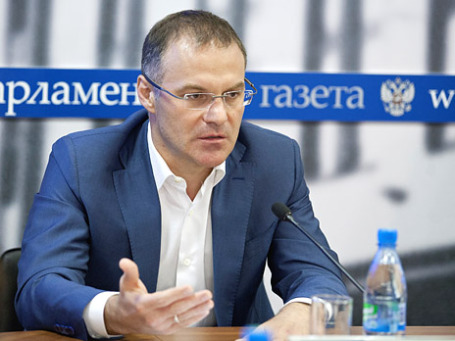 Министр правительства Московской области по долевому жилищному строительству, ветхому и аварийному жилью Александр Коган. Фото предоставлено пресс-службой А. Когана