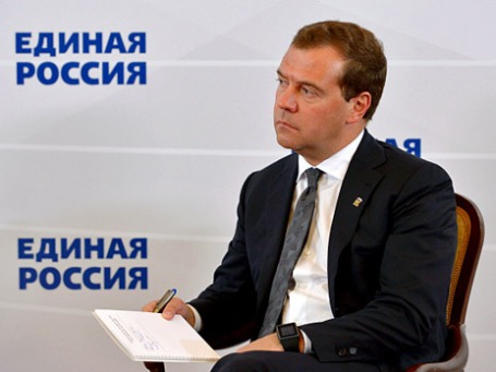 Председатель правительства России Дмитрий Медведев. Фото: РИА Новости