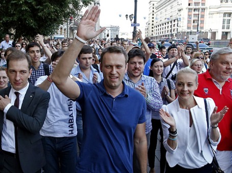 Кандидат в мэры Москвы Алексей Навальный. Фото: Reuters