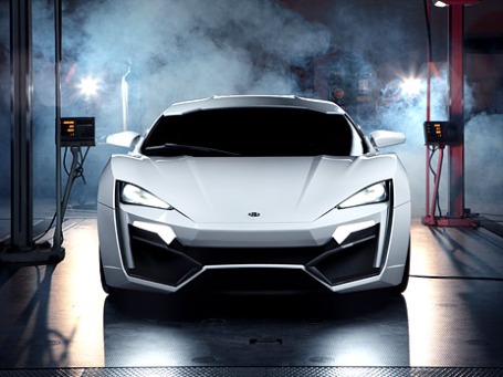 Lykan Hypersport. Фото предоставлено W Motors