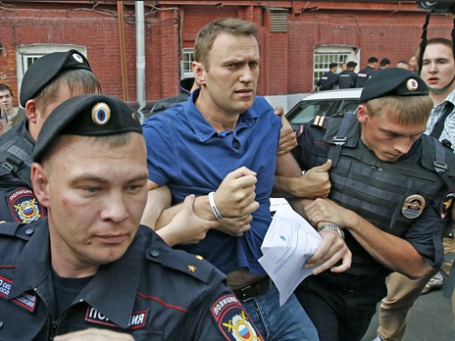 Оппозиционный блогер, кандидат на пост мэра Москвы Алексей Навальный. Фото: Reuters