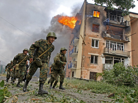 Цхинвал, 2008 год. Фото: Reuters