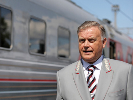 Президент ОАО «Российские железные дороги» Владимир Якунин. Фото: PhotoXPress