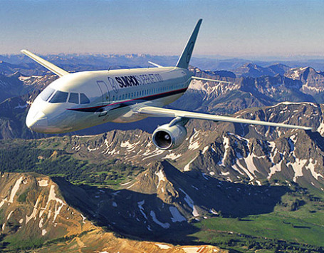 Авиалайнер Sukhoi Superjet 100. Фото: superjet100.com