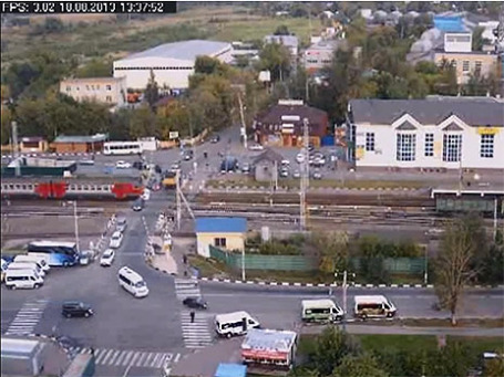 Авария в Щербинке. Фото экрана сайта youtube.com