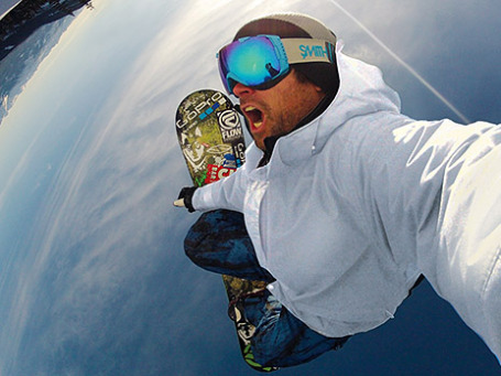 Cъемка видеокамерой GoPro HD HERO3. Фото: gopro.com