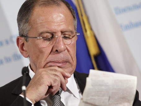 Глава МИД России Сергей Лавров. Фото: Reuters