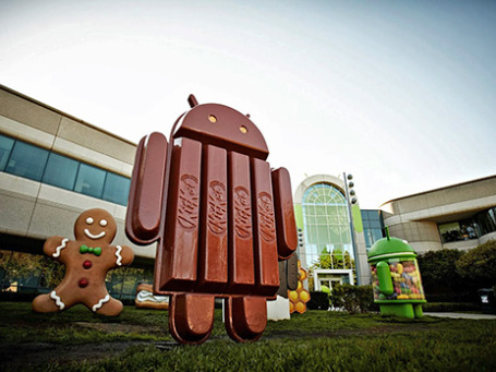 Статуя Андроида из глазури. Фото: plus.google.com/+SundarPichai/posts