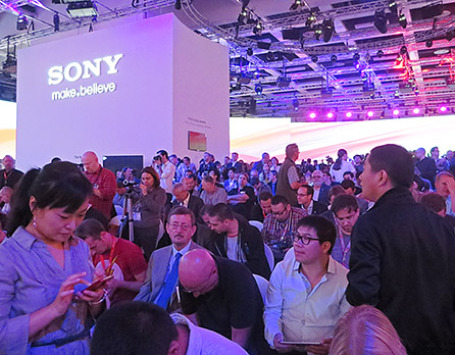 Презентация компании Sony на IFA-2013. Фото: Марина Эфендиева/BFM.ru