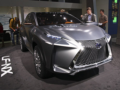 Lexus LF-NX. Фото: Алексей Аксенов/BFM.ru