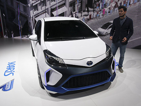 Toyota Yaris Hybrid. Фото: Алексей Аксенов/BFM.ru