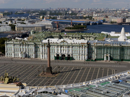 Вид на Государственный музей Эрмитаж. Фото: РИА Новости