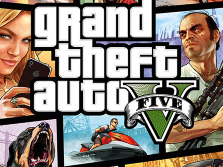 Официальная обложка GTA 5. Фото: rockstargames.com