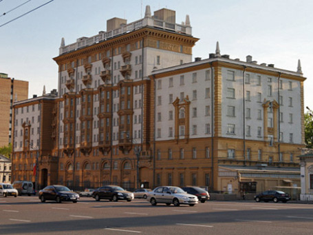 Здание американского посольства в Москве. Фото: РИА Новости