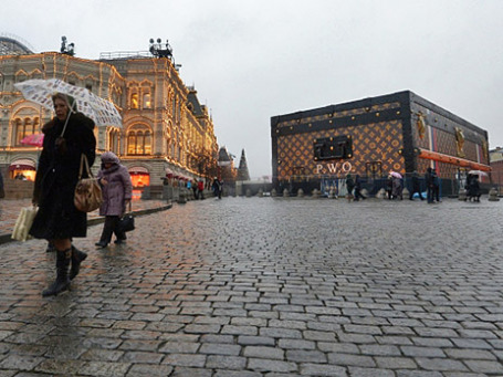 Павильон Louis Vuitton на Красной площади в Москве. Фото: РИА Новости