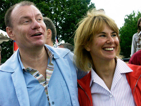 Владимир Потанин и его жена Наталья Потанина, 2004 год. Фото: РИА Новости