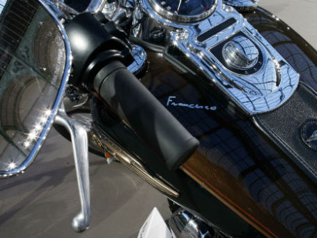 Мотоцикл Harley-Davidson Папы Римского Франциска. Фото: Reuters