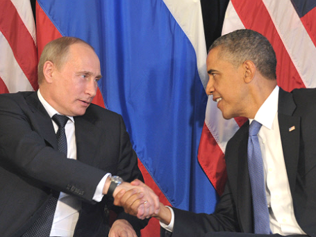 Президенты РФ и США Владимир Путин и Барак Обама. Фото: РИА Новости
