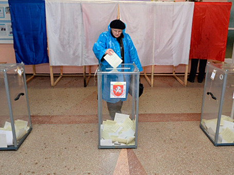 Референдум о статусе Крыма. Фото: РИА Новости