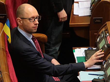 Премьер-министр Украины Арсений Яценюк. Фото: РИА Новости