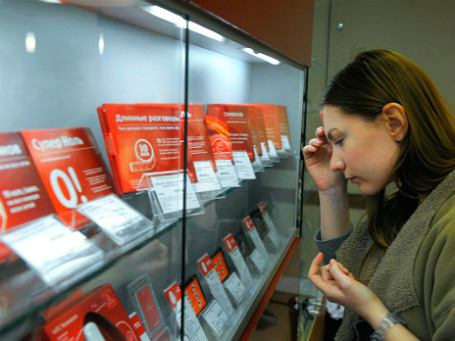 МТС ожидает в 2014 году рост рынка смартфонов и мобильного интернета. Фото: РИА Новости