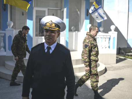 Главнокомандующий Военно-морскими силами Украины Сергей Гайдук. Фото: РИА Новости.