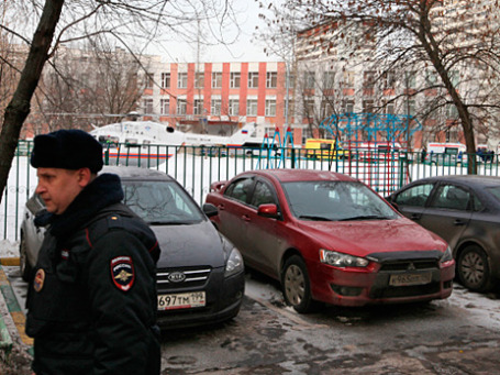 Здание школы №263 в Москве, где в феврале 2014 года старшеклассник Сергей Г. застрелил несколько человек. Фото: РИА Новости