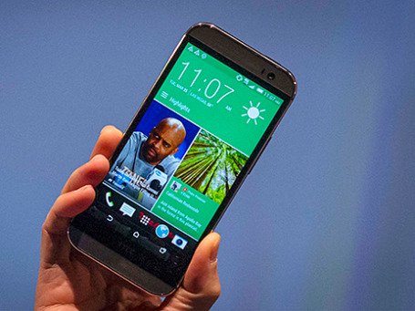 Презентация HTC One M8 в Нью-Йорке. Фото: Reuters