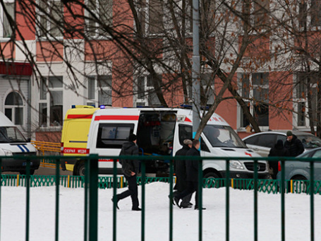 Здание школы №263 в Москве, где в феврале 2014 года старшеклассник Сергей Г. застрелил несколько человек. Фото: РИА Новости