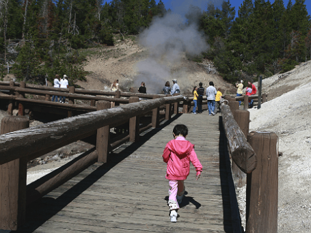 Йеллоустонский парк в штате Вайоминг, США. Фото: Reuters.