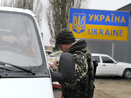 Пропускной пограничный пункт «Успенка» на российско-украинской границе