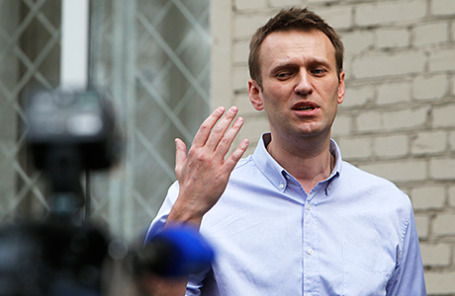 Политический деятель Алексей Навальный.