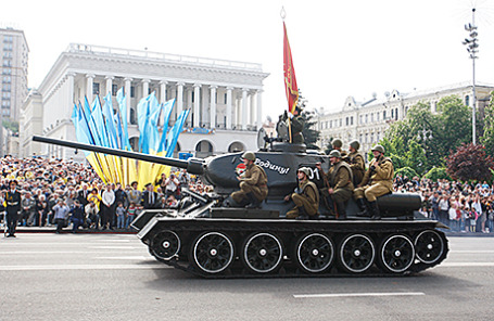 Парад Победы в Киеве.
