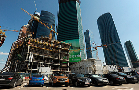 Вид на Московский международный деловой центр «Москва-Сити».