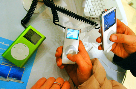iPod по-прежнему доминируют в рейтинге аудио-плееров. Фото: ИТАР-ТАСС