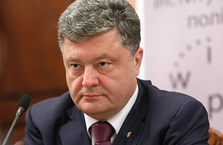 Кандидат в президенты Украины Петр Порошенко.