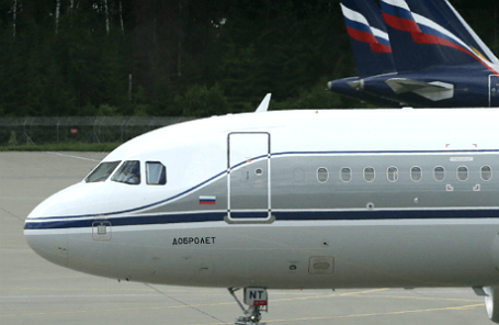  Самолет «Добролет» от авиакомпании «Аэрофлот». 