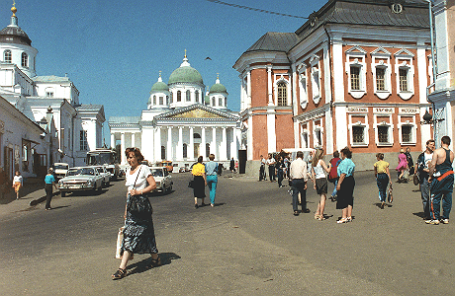 Главная площадь города Арзамас.
