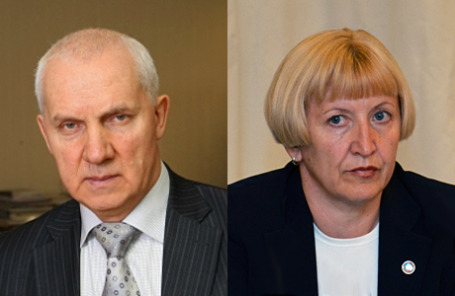 Вице-президент ОАО «АК «Транснефть» Михаил Барков, начальник отдела экологической безопасности и рационального природопользования ОАО «АК «Транснефть» Елена Радченко.