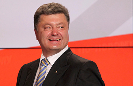 Избранный президент Украины Пётр Порошенко.