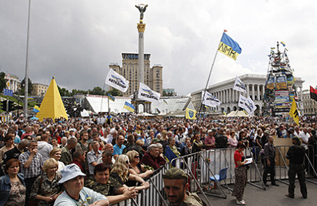 Народное вече в Киеве.