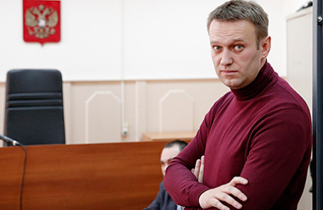 Оппозиционер Алексей Навальный.