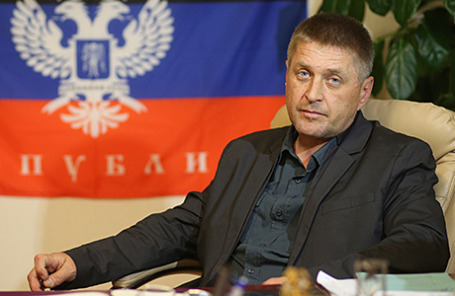 Самопровозглашенный мэр Славянска Вячеслав Пономарев.