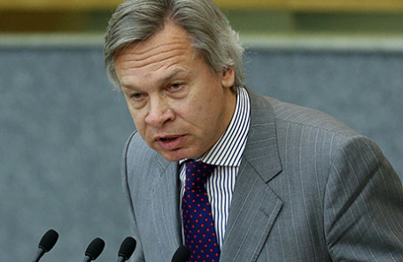 Глава комитета Госдумы РФ по международным делам Алексей Пушков.